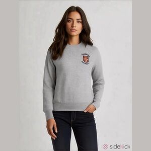Cambridge University Pullover Crewneck Large Grey